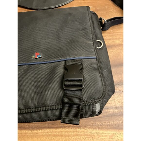 Sony PlayStation 2 PS2 Console Carrying Bag Messenger W/ Strap A.L.S. Industries - Picture 3 of 16
